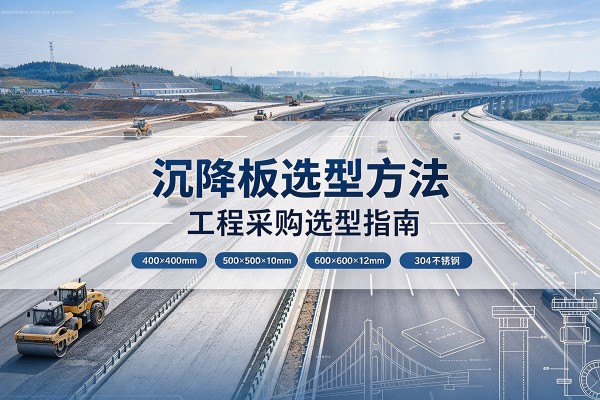 威宁沉降板选择方法