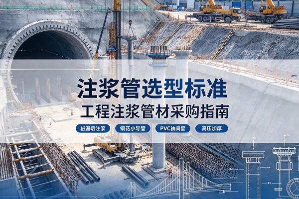 威宁注浆管选型标准
