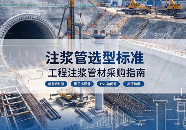 威宁注浆管选型标准